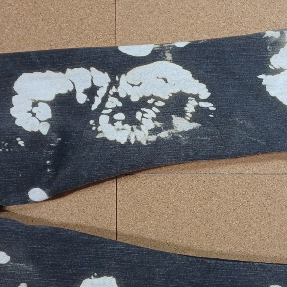 SLICK-BUD FASHIONS JEANS a 10p in a beautiful white washed design one of a kind - Picture 7 of 9